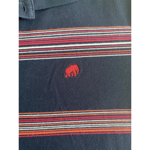 Banana Republic Mens Polo Shirt Short Sleeve Striped Casual Top Size XL Tall - Picture 6 of 9